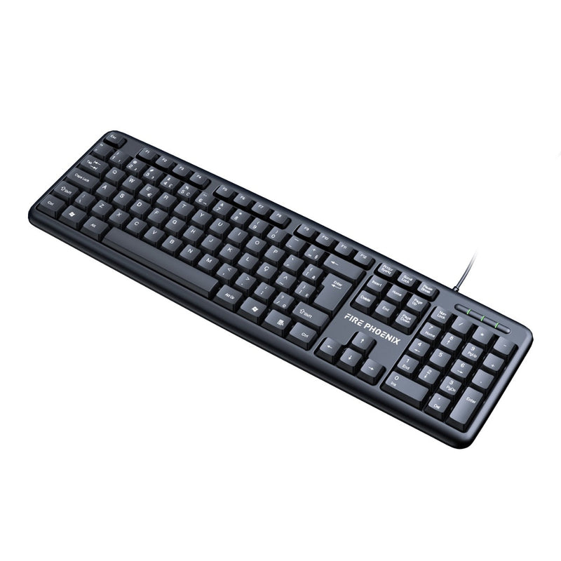 Teclado Computador Com Fio Usb Abnt2