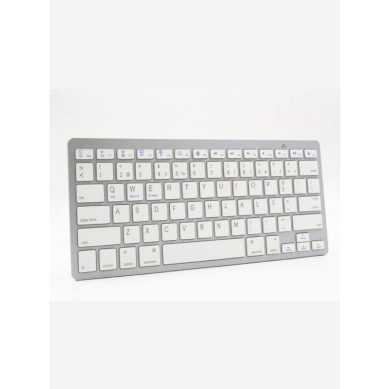 Teclado Wireless - Bluetooth Alta Qualidade - Cor Branco - LEON GTS - JP50