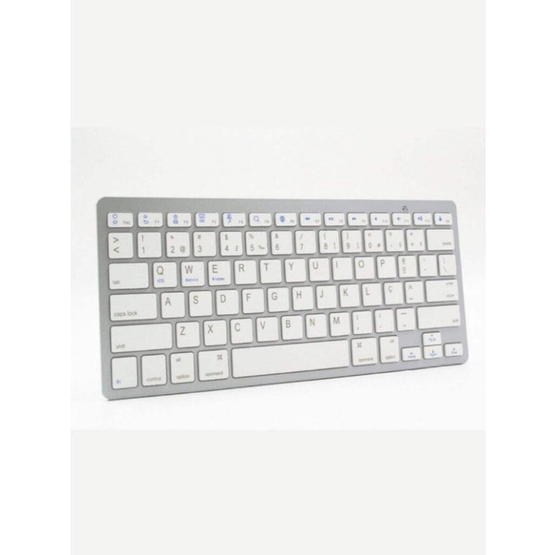 Teclado Wireless - Bluetooth Alta Qualidade - Cor Branco - LEON GTS - JP50